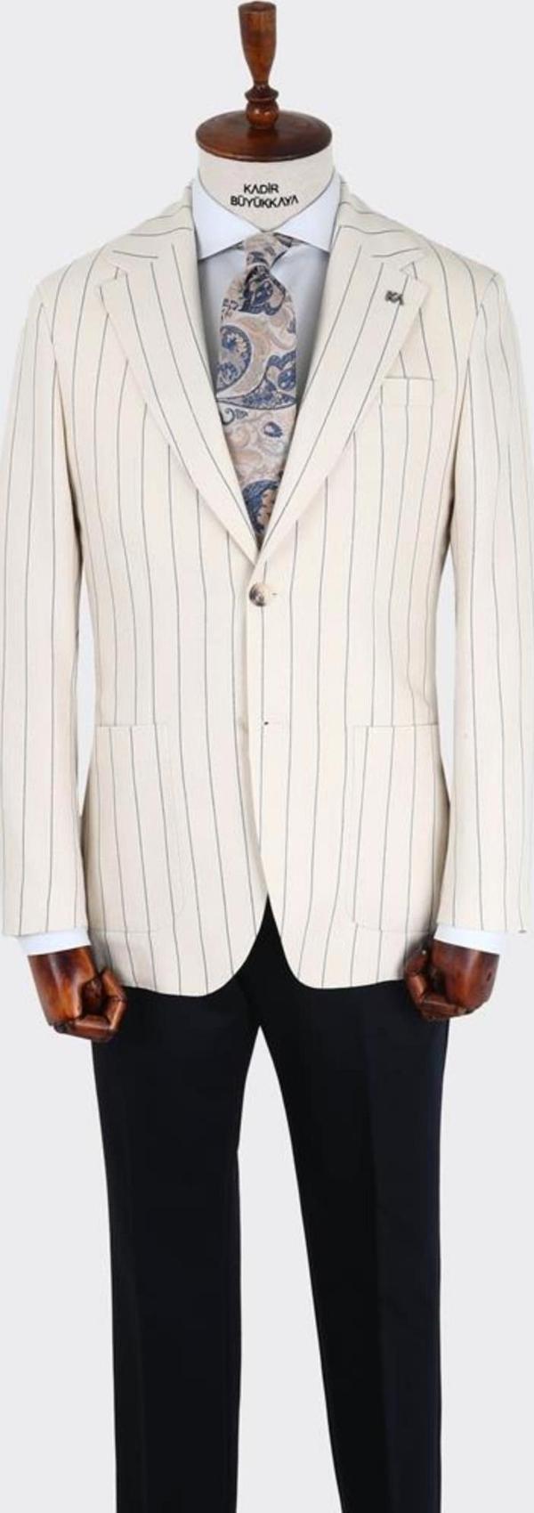 Kırlangıç Yaka Erkek Ceket-KAX5106S - Image 1