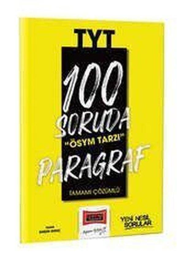 2023 100 Soruda ÖSYM Tarzı TYT Paragraf Tamamı Çözümlü Soru Bankası - Yargı Yayınları - Image 1