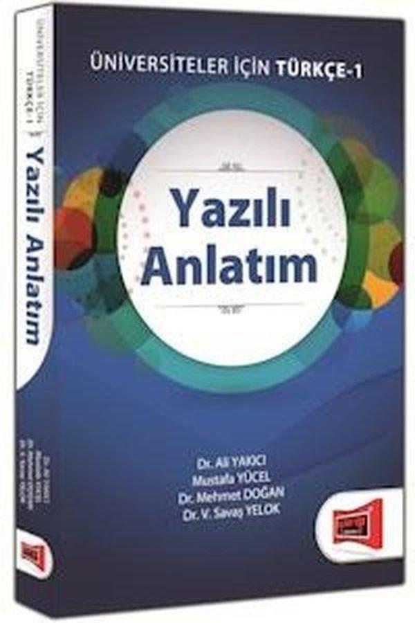 Yazılı Anlatım Üniversiteler İçin Türkçe - 1 - Yargı Yayınları - Image 1