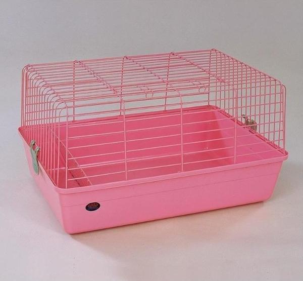 Dayang Tavşan Kafesi 69x45x36 Pembe  - Image 1