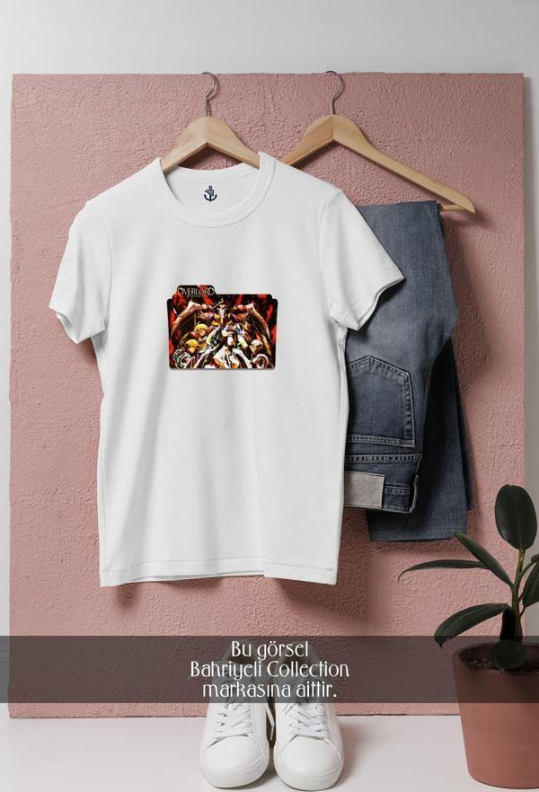 Oversize Overlord V1 Anime  Tasarımlı Unisex T-Shirt - Image 1