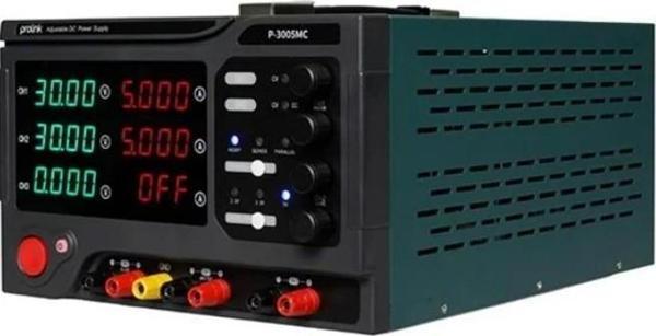 Luxury,  30V 5A 3 Çıkışlı Ayarlanabilir DC Güç Kaynağı Prolink   P-3005MC - Image 1