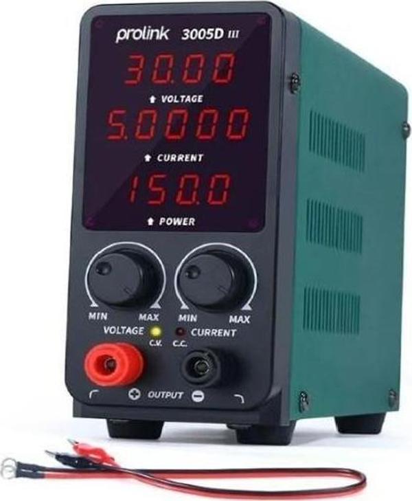 Luxury, 30V 5A Ayarlı Güç Kaynağı Prolink  P-3005D - Image 1