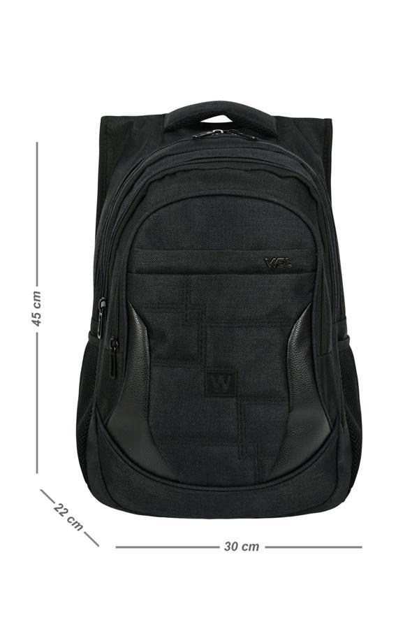 Waddell Cordura Kumaş Siyah Sırt Çantası 4056-S - Image 1
