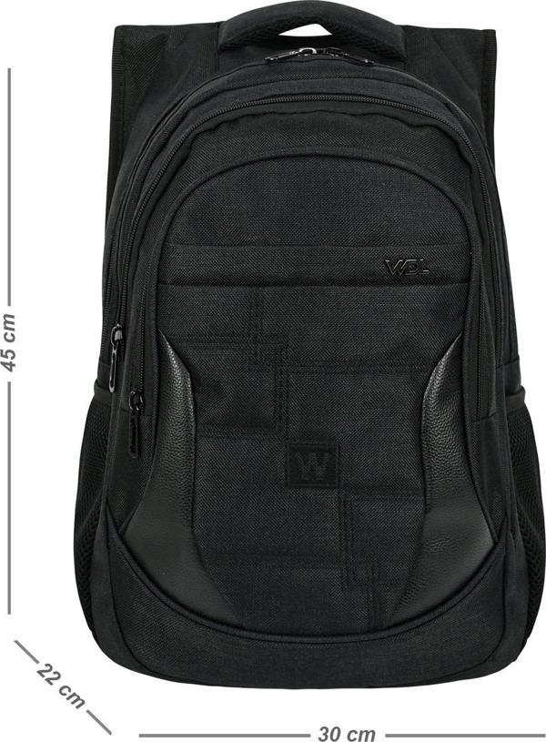 Waddell Cordura Kumaş Siyah Sırt Çantası 4056-S - Image 1