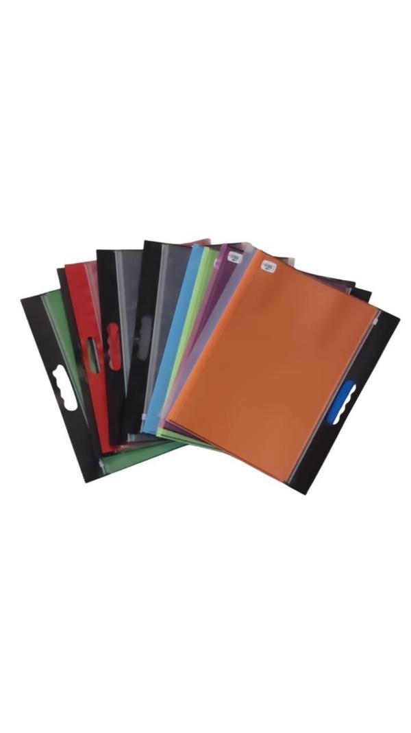 Abka Proje Dosyası Kulplu 28X38Cm (Karışık Renk 1 Adet) - Image 1