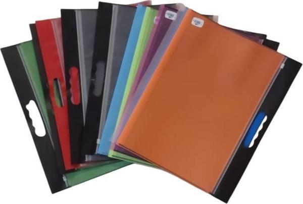 Abka Proje Dosyası Kulplu 28X38Cm (Karışık Renk 1 Adet) - Image 1