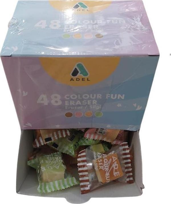 Adel Silgi Cake Eraser (48 Li Paket) - Image 1