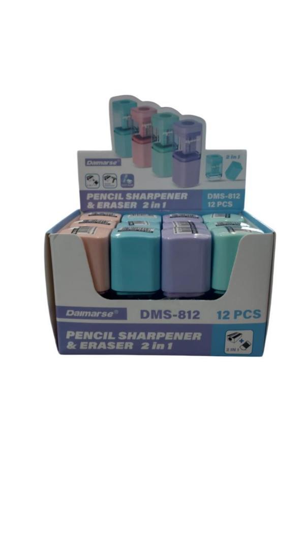 Bafix Kalemtraş Silgili Daimarse Dms-812 (12 Li Paket) - Image 1