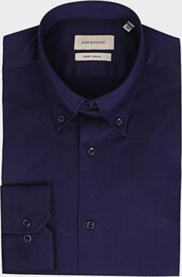 Erkek Yaka Düğmeli Gömlek-KAX4680S - Image 1