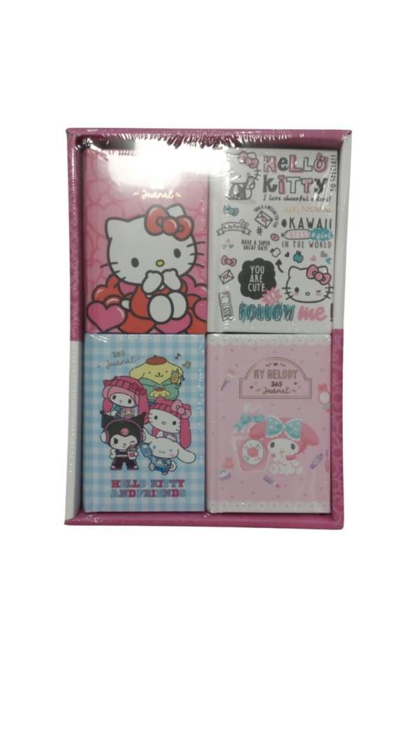 Bruno Visconti Vj Hello Kitty Not Defteri 365 Gün Günlük 368 Sayfa 80 Gram A7 525-2210 (Karışık Renk 1 Adet) - Image 1