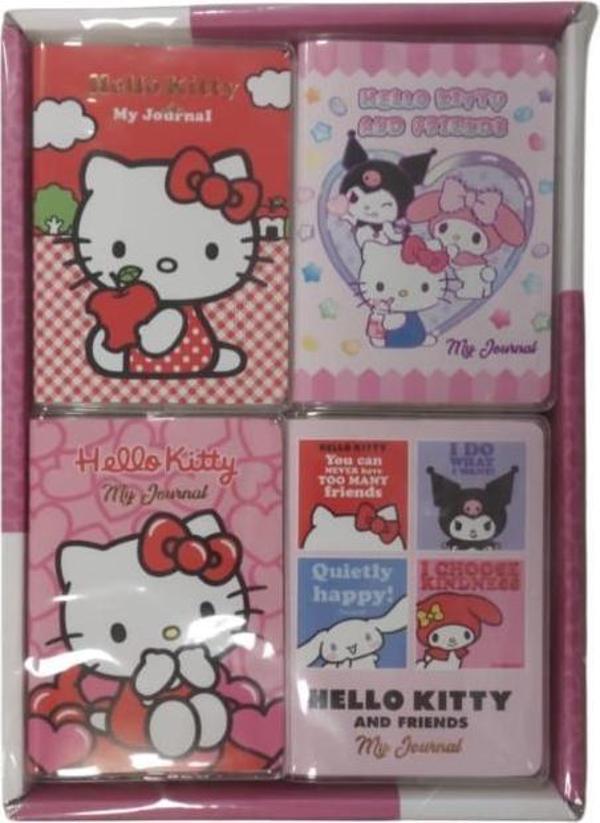 Bruno Visconti Vj Hello Kitty Not Defteri Mini Journal A7 128 Sayfa 80 Gram 525-2212 (16 Lı Paket) - Image 1