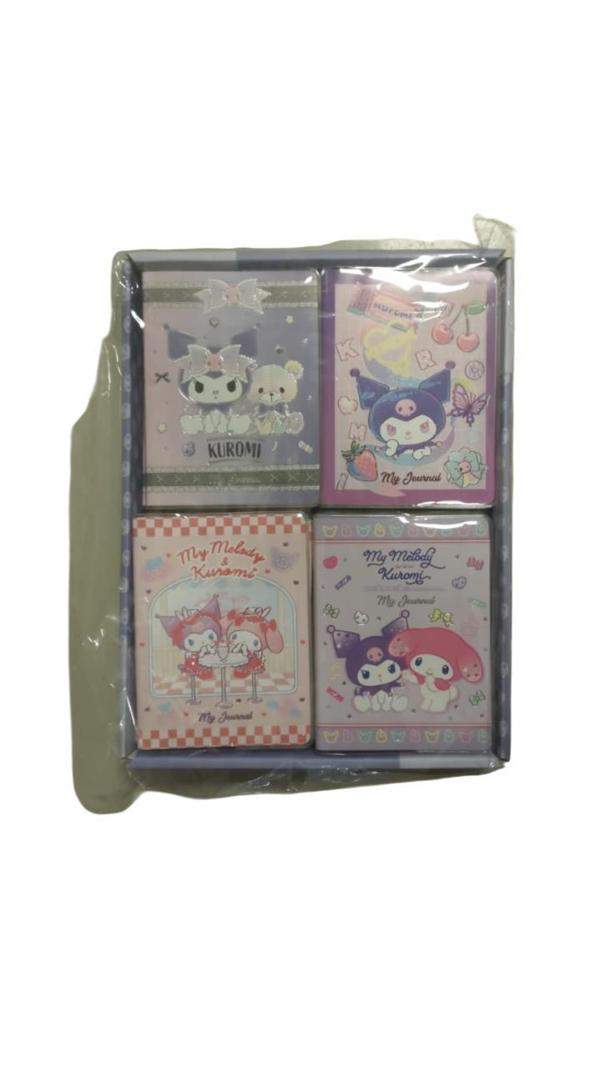 Bruno Visconti Vj Kuromi Squishy Günlük Defter A6 192 Sayfa 100 Gr Renkli Sayfa 525-2205 (12 Li Paket) - Image 1