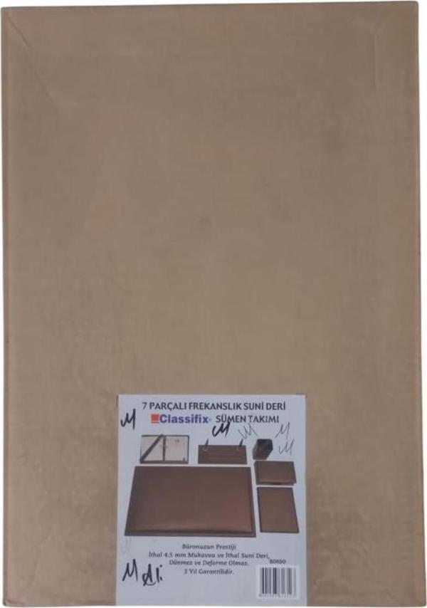 Classifix Sümen Takımı 7 Parça Frekanslık Bordo CLX-616123-1 - Image 1