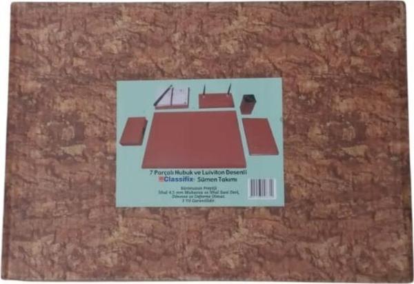 Classifix Sümen Takımı 7 Parça İsviçre Nubuk Kahve CLX-102763 - Image 1
