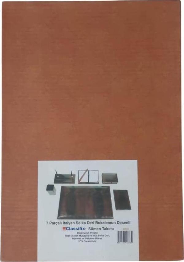 Classifix Sümen Takımı 7 Parça Selka Bukalemun Bordo CLX-103739 - Image 1