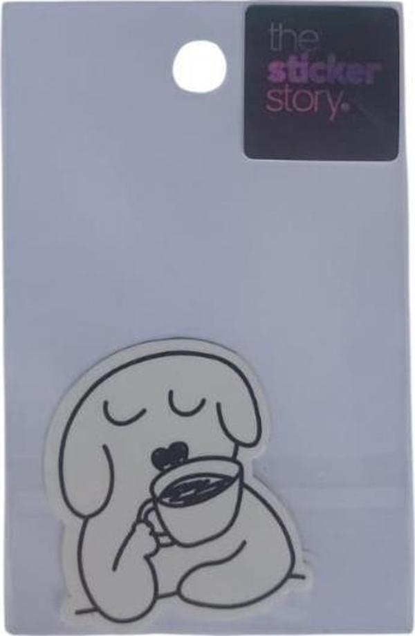 Ekstrafix Yapışkanlı Sudan Etkilenmeyen Sticker The Sticker Story Köpek Tss0236 (1 Adet) - Image 1