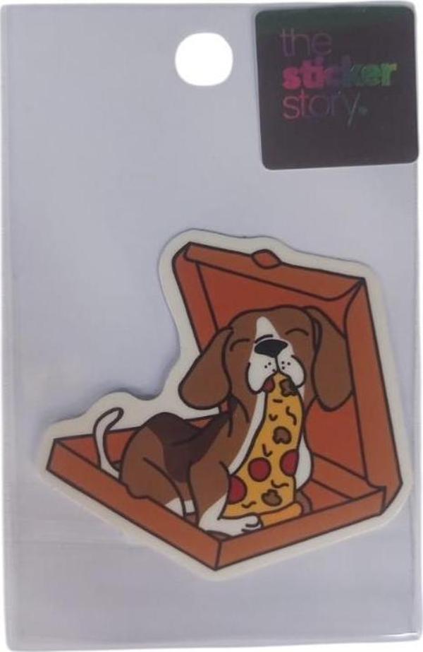Ekstrafix Yapışkanlı Sudan Etkilenmeyen Sticker The Sticker Story Köpek Tss0257 (1 Adet) - Image 1