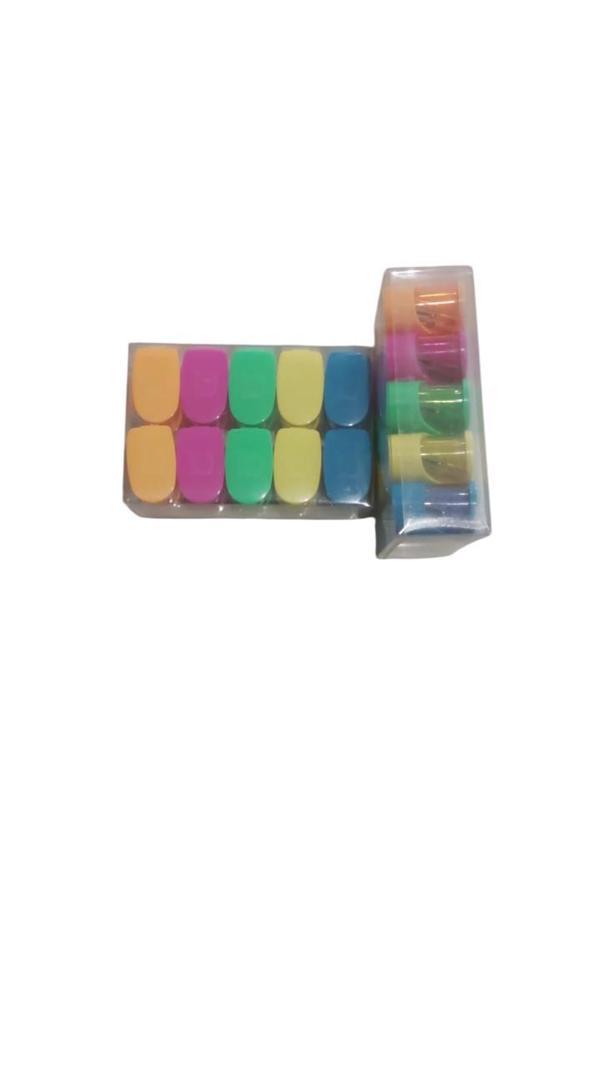 Eisen Kalemtraş Çiftli Neon Renkler 447 (10 Lu Paket) - Image 1