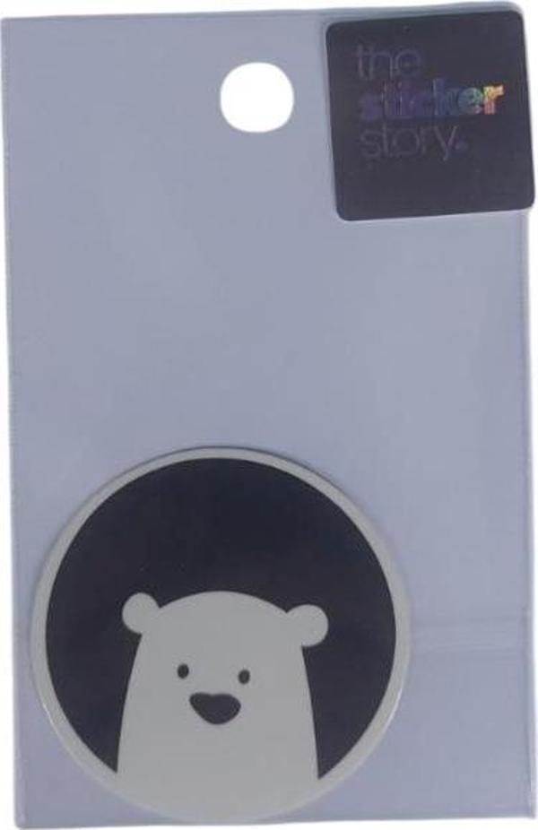 Ekstrafix Yapışkanlı Sudan Etkilenmeyen Sticker The Sticker Story Kutup Ayısı Tss0232 (1 Adet) - Image 1