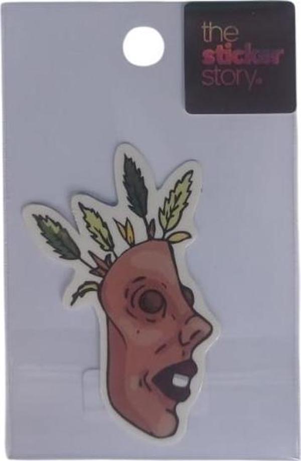 Ekstrafix Yapışkanlı Sudan Etkilenmeyen Sticker The Sticker Story Ağaç Tss0049 (1 Adet) - Image 1