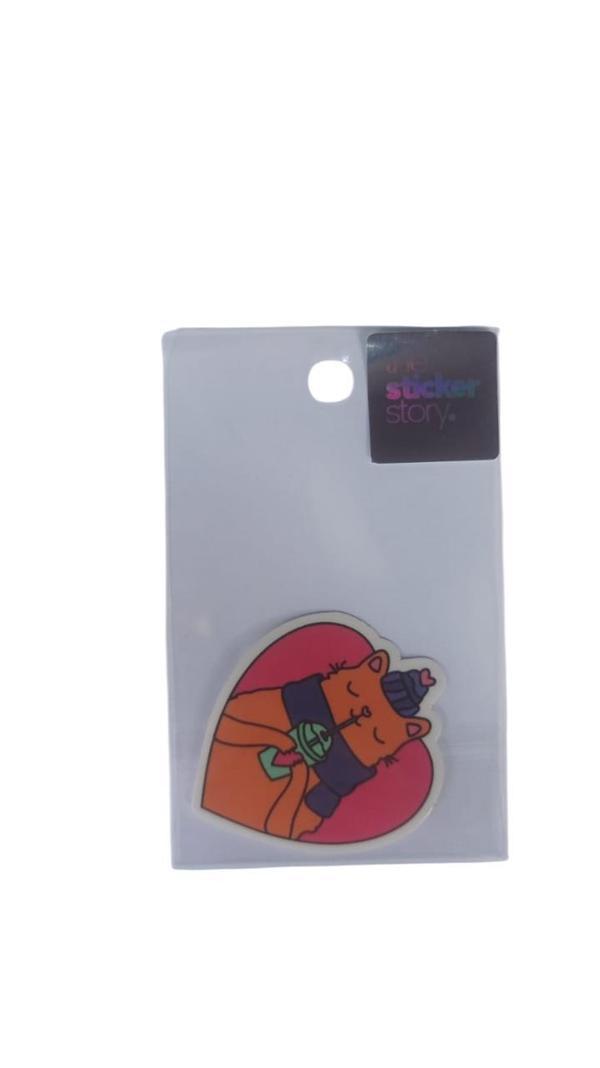 Ekstrafix Yapışkanlı Sudan Etkilenmeyen Sticker The Sticker Story Lama Tss0175 (1 Adet) - Image 1