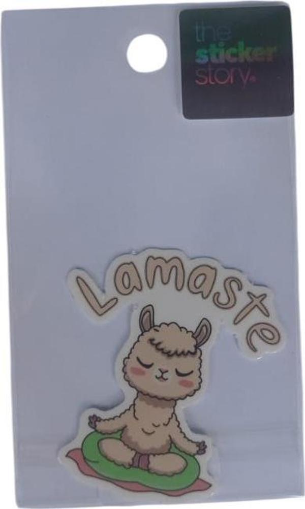 Ekstrafix Yapışkanlı Sudan Etkilenmeyen Sticker The Sticker Story Lamaste Tss0204 (1 Adet) - Image 1