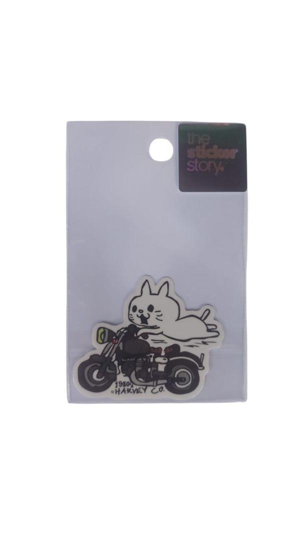Ekstrafix Yapışkanlı Sudan Etkilenmeyen Sticker The Sticker Story Motorlu Tss0099 (1 Adet) - Image 1