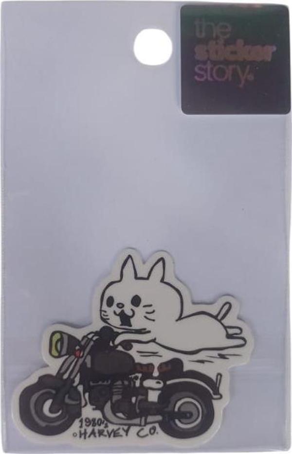 Ekstrafix Yapışkanlı Sudan Etkilenmeyen Sticker The Sticker Story Motorlu Tss0099 (1 Adet) - Image 1