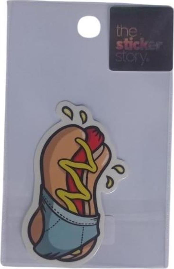 Ekstrafix Yapışkanlı Sudan Etkilenmeyen Sticker The Sticker Story Bebek Sosis Tss0126 (1 Adet) - Image 1