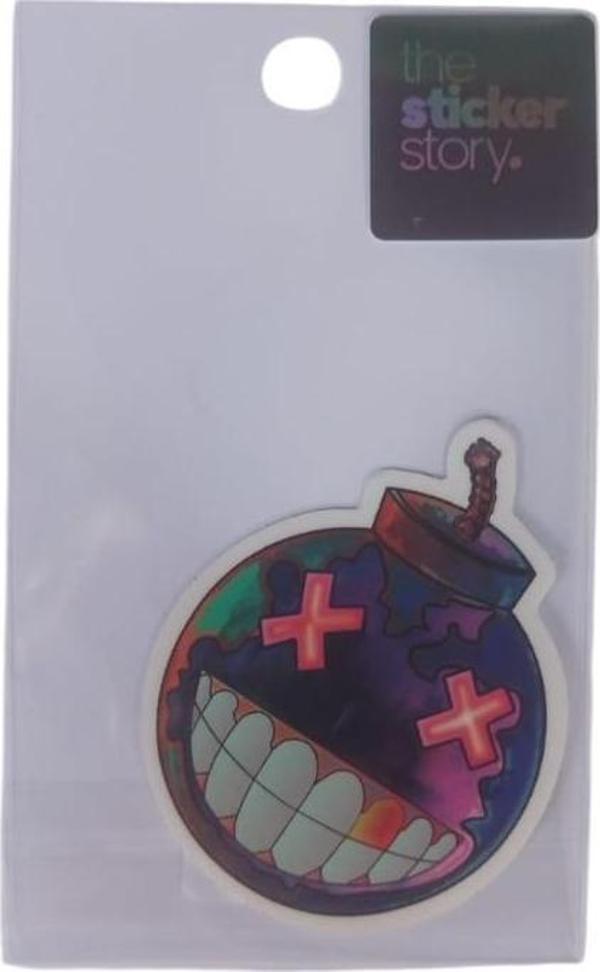 Ekstrafix Yapışkanlı Sudan Etkilenmeyen Sticker The Sticker Story Bomb Tss0061 (1 Adet) - Image 1