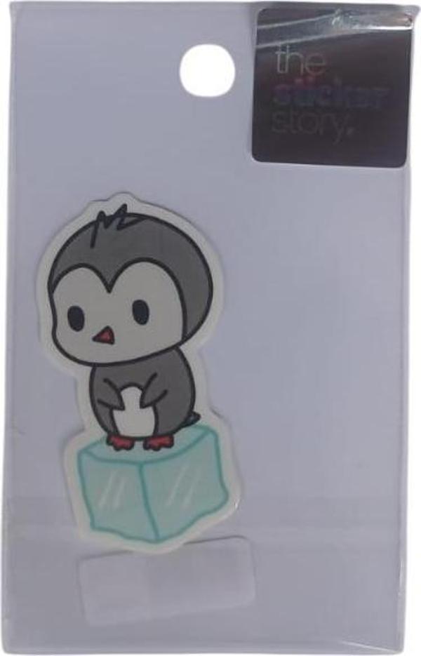 Ekstrafix Yapışkanlı Sudan Etkilenmeyen Sticker The Sticker Story Penguen Tss0023 (1 Adet) - Image 1