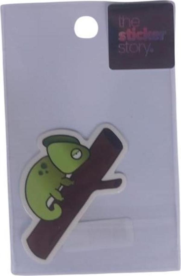 Ekstrafix Yapışkanlı Sudan Etkilenmeyen Sticker The Sticker Story Bukelemun Tss0029 (1 Adet) - Image 1