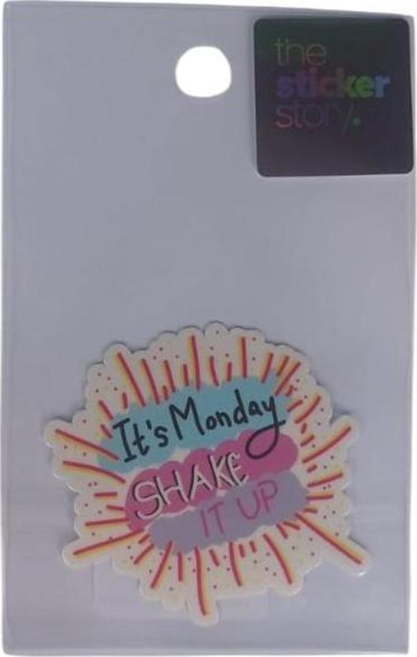 Ekstrafix Yapışkanlı Sudan Etkilenmeyen Sticker The Sticker Story Shake It Up Tss0057 (1 Adet) - Image 1