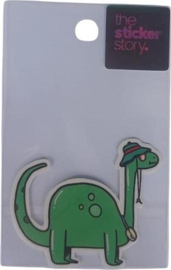 Ekstrafix Yapışkanlı Sudan Etkilenmeyen Sticker The Sticker Story Dinazor Tss0122 (1 Adet) - Image 1