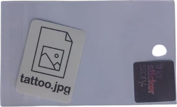Ekstrafix Yapışkanlı Sudan Etkilenmeyen Sticker The Sticker Story Tattoo Tss0260 (1 Adet) - Image 1