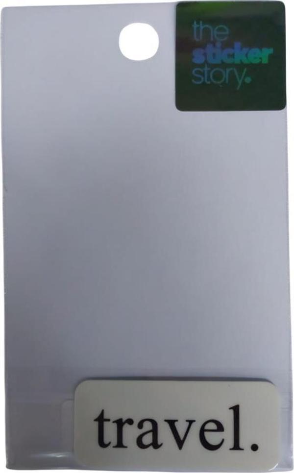 Ekstrafix Yapışkanlı Sudan Etkilenmeyen Sticker The Sticker Story Travel Tss0219 (1 Adet) - Image 1