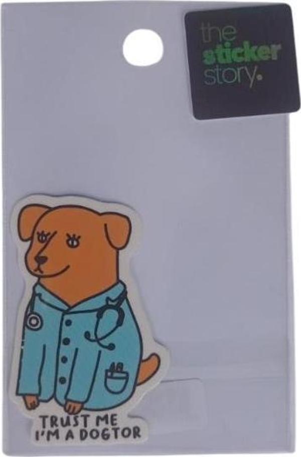 Ekstrafix Yapışkanlı Sudan Etkilenmeyen Sticker The Sticker Story Trust Me Tss0146 (1 Adet) - Image 1