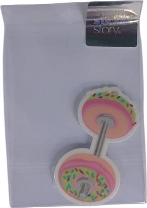 Ekstrafix Yapışkanlı Sudan Etkilenmeyen Sticker The Sticker Story Donut Tss0240 (1 Adet) - Image 1