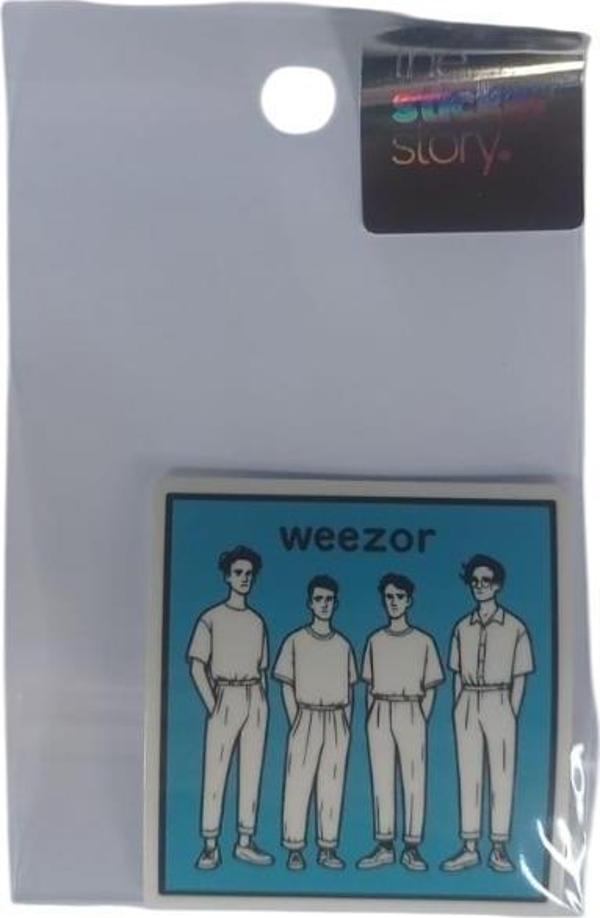 Ekstrafix Yapışkanlı Sudan Etkilenmeyen Sticker The Sticker Story Weezor Tss0213 (1 Adet) - Image 1