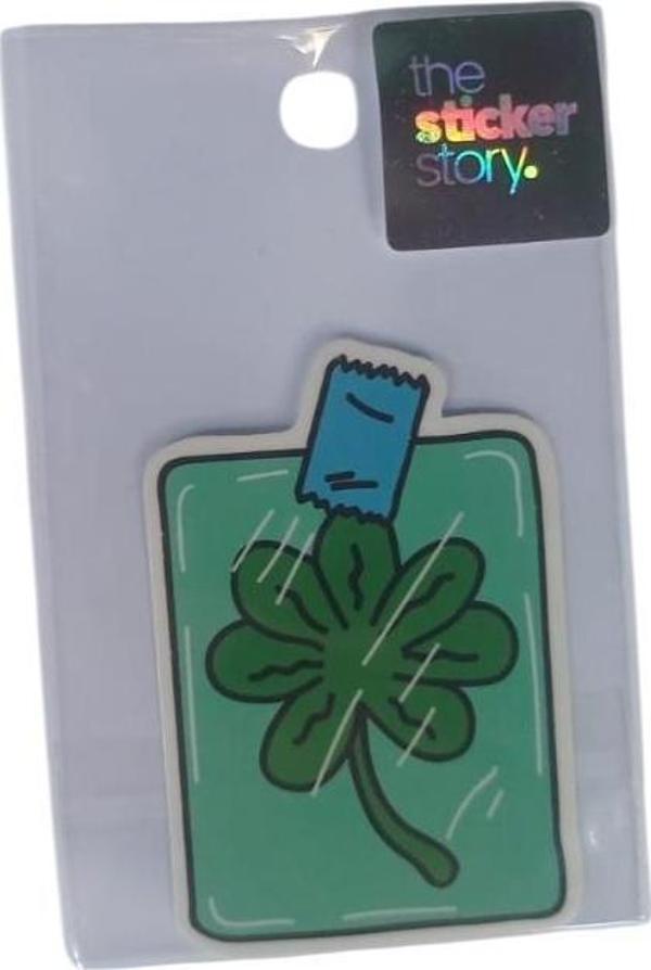 Ekstrafix Yapışkanlı Sudan Etkilenmeyen Sticker The Sticker Story Yeşil Tss0258 (1 Adet) - Image 1