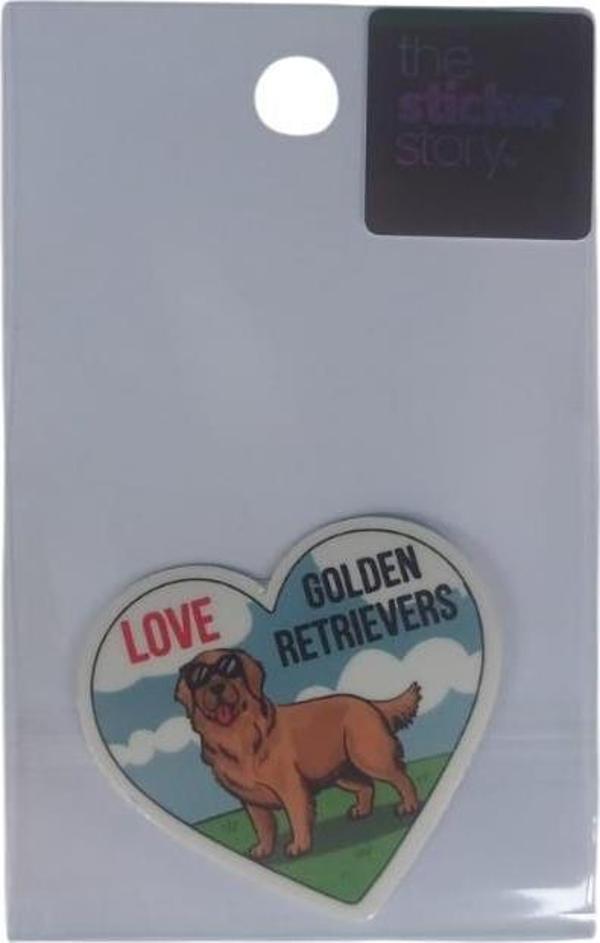 Ekstrafix Yapışkanlı Sudan Etkilenmeyen Sticker The Sticker Story Golden Tss0220 (1 Adet) - Image 1