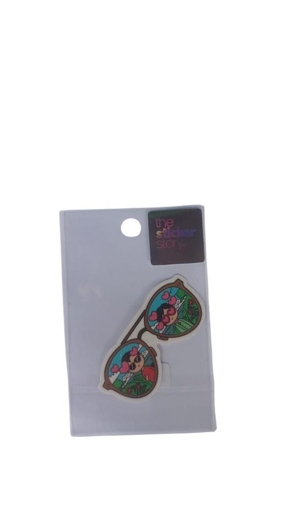 Ekstrafix Yapışkanlı Sudan Etkilenmeyen Sticker The Sticker Story Gözlük Tss0248 (1 Adet) - Image 1