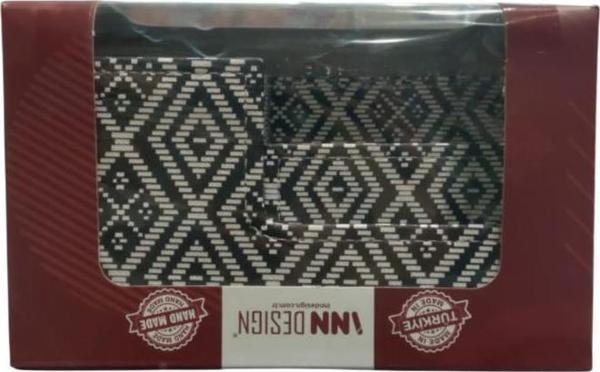 Inn Design Organizer Masa Üstü Kalemlik Beyoğlu Serisi Deri İzmir Puzzle 11X20X9.5Cm Dd-1290 - Image 1