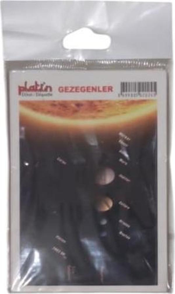 Platin Sticker Gezegenler 8.5x12 S0024 - Image 1