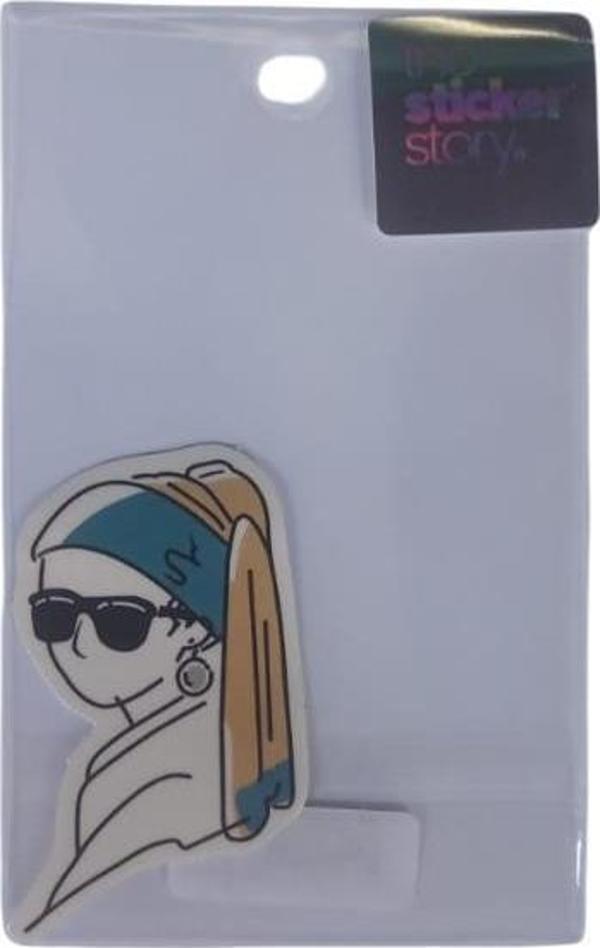 Ekstrafix Yapışkanlı Sudan Etkilenmeyen Sticker The Sticker Story İnci Küpe Tss0102 (1 Adet) - Image 1