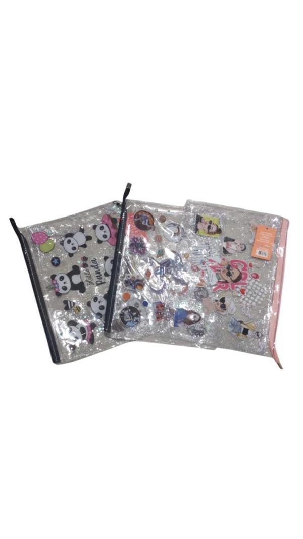 Kahraman Fermuarlı Dosya A4 Vk-0073 (Karışık Renk 1 Adet) - Image 1