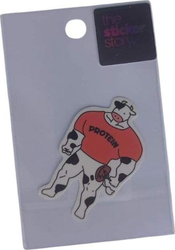 Ekstrafix Yapışkanlı Sudan Etkilenmeyen Sticker The Sticker Story İnek Tss0109 (1 Adet) - Image 1