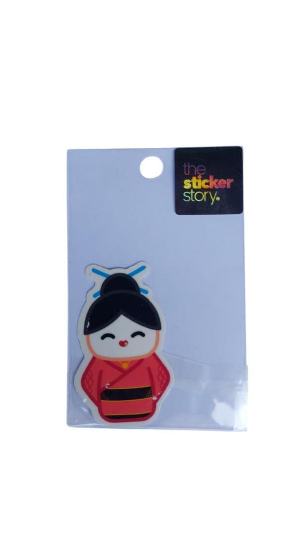 Ekstrafix Yapışkanlı Sudan Etkilenmeyen Sticker The Sticker Story Japon Tss0021 (1 Adet) - Image 1