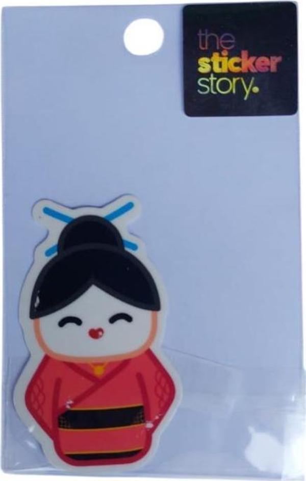 Ekstrafix Yapışkanlı Sudan Etkilenmeyen Sticker The Sticker Story Japon Tss0021 (1 Adet) - Image 1